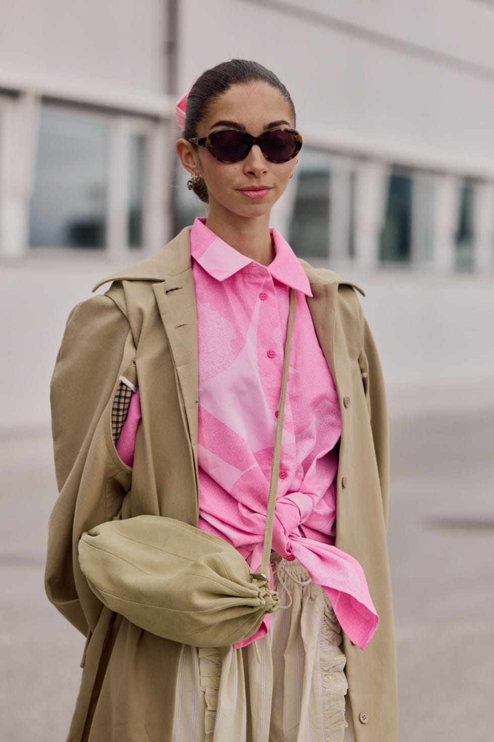 bolso ovalado tendencia mediano