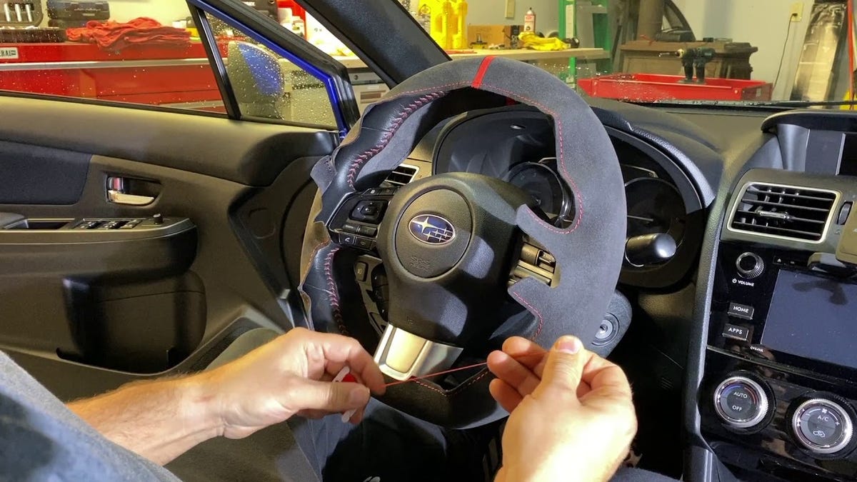 Easy To Install Steering Wheel Cover