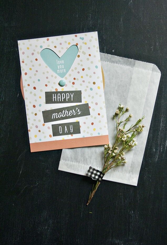 Homemade card for shops mom birthday