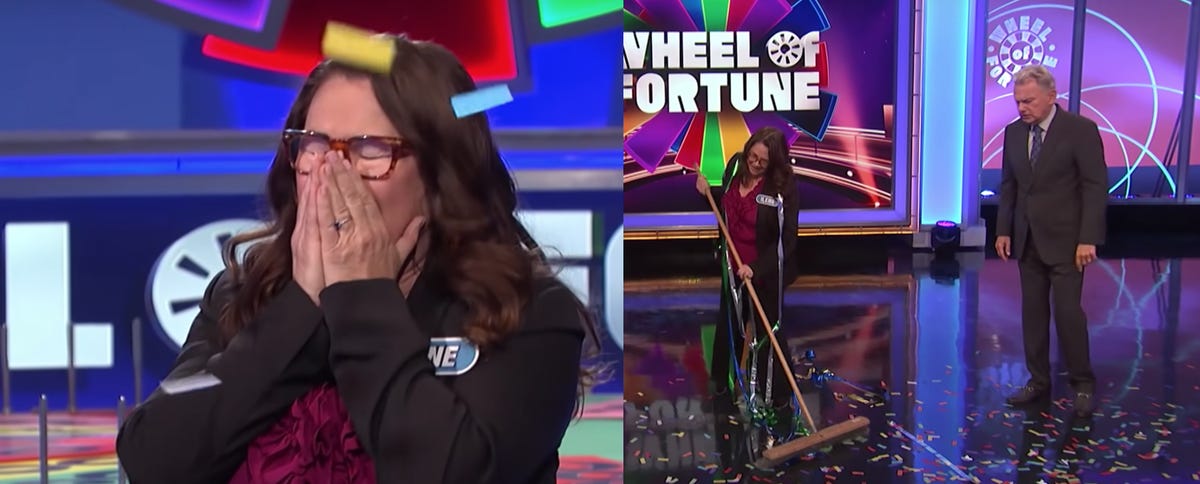 'wheel of fortune' host pat sajak bonus winner request