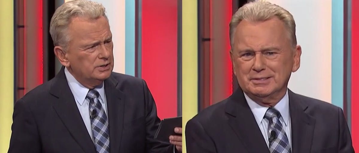 'wheel of fortune' host pat sajak rude comment