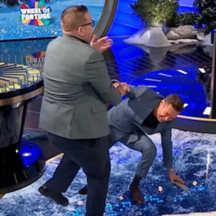 wheel of fortune ryan seacrest falls video wheel of fortune ryan seacrest falls video