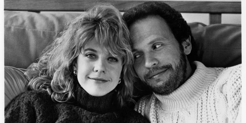 circa 1989  meg ryan and billy crystal pose for the movie when harry met sally circa 1989 photo by hulton archivegetty images