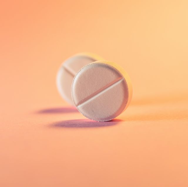 which pill is best for me two pills in an orange pink background