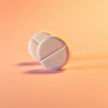 which pill is best for me two pills in an orange pink background