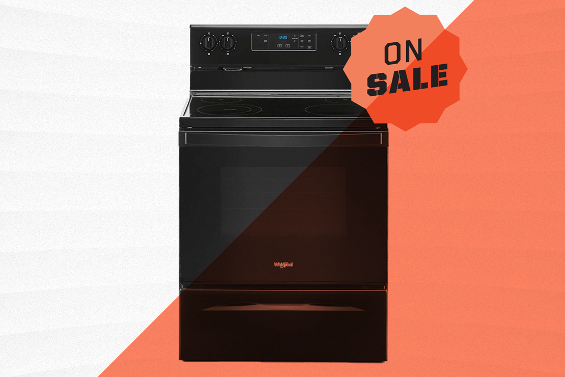 on sale whirlpool electric range