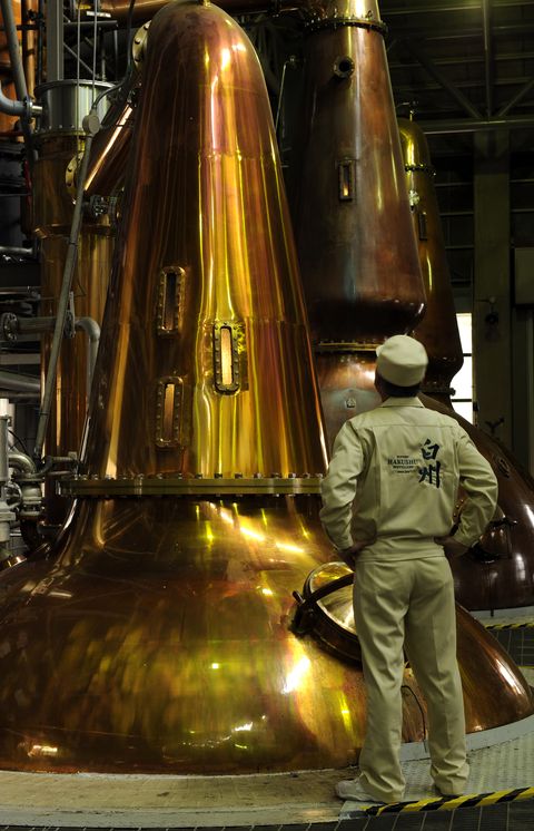Whisky production in Japan