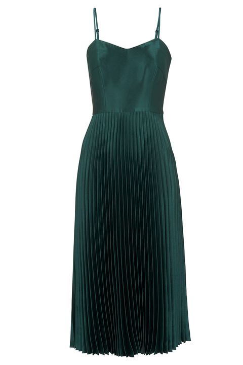 Clothing, Dress, Day dress, Green, Cocktail dress, Turquoise, Aqua, Teal, A-line, Formal wear, 