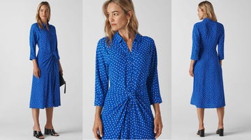 whistles polka dot selma dress