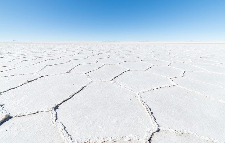 salt flats