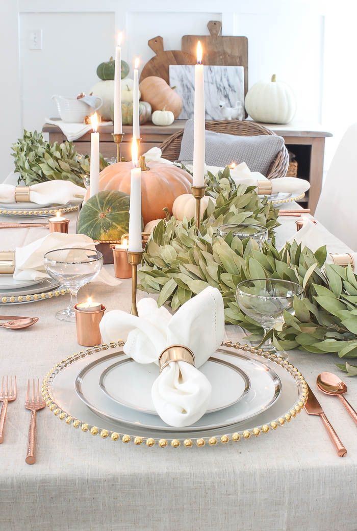 30 Best Thanksgiving Table Setting Ideas