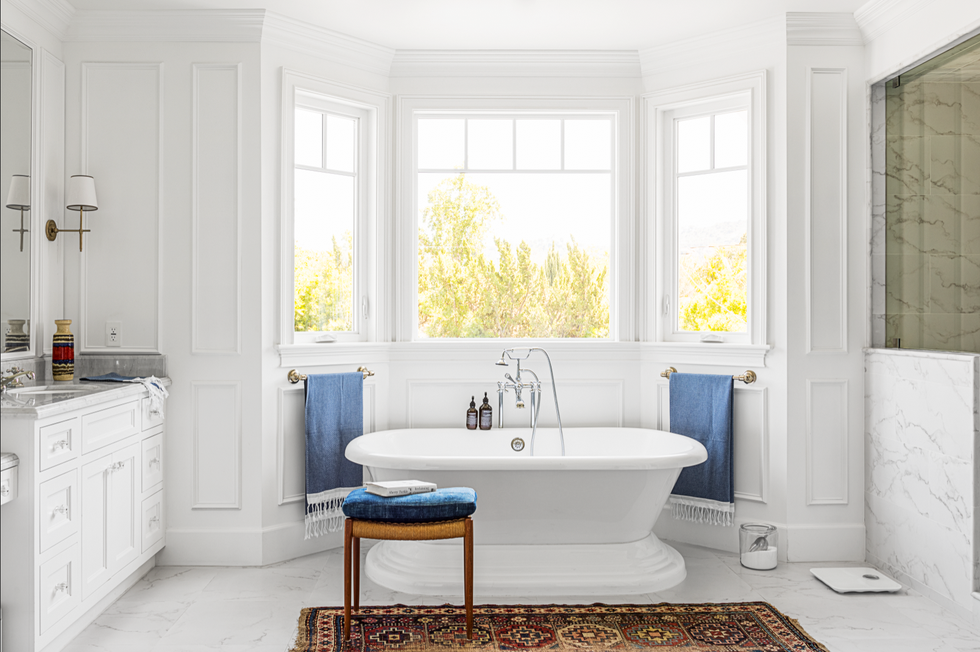 white bathroom ideas lisa romerein