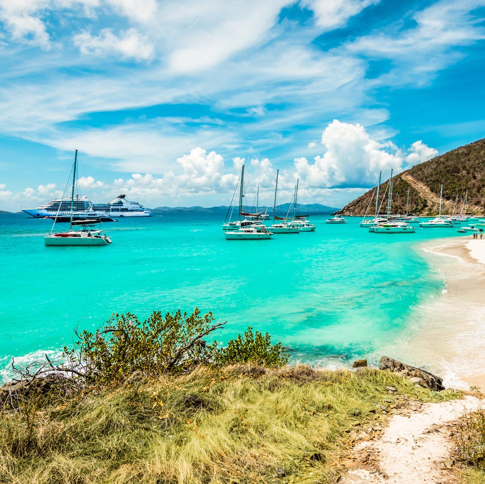 white bay beach, jost van dyke, british virgin islands