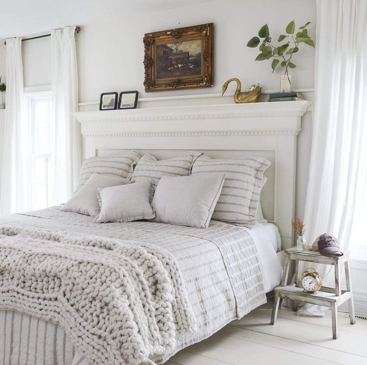 white bedrooms