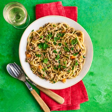 white bolognese