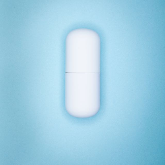 white capsule