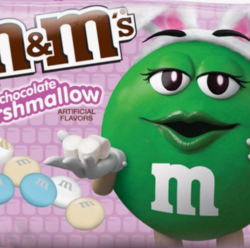 M&M's White Chocolate Candies, Marshmallow Crispy Treat 7.44 Oz