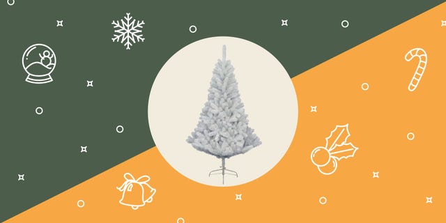 7 White Christmas Trees To Buy For A Snowy Winter Wonderland Look