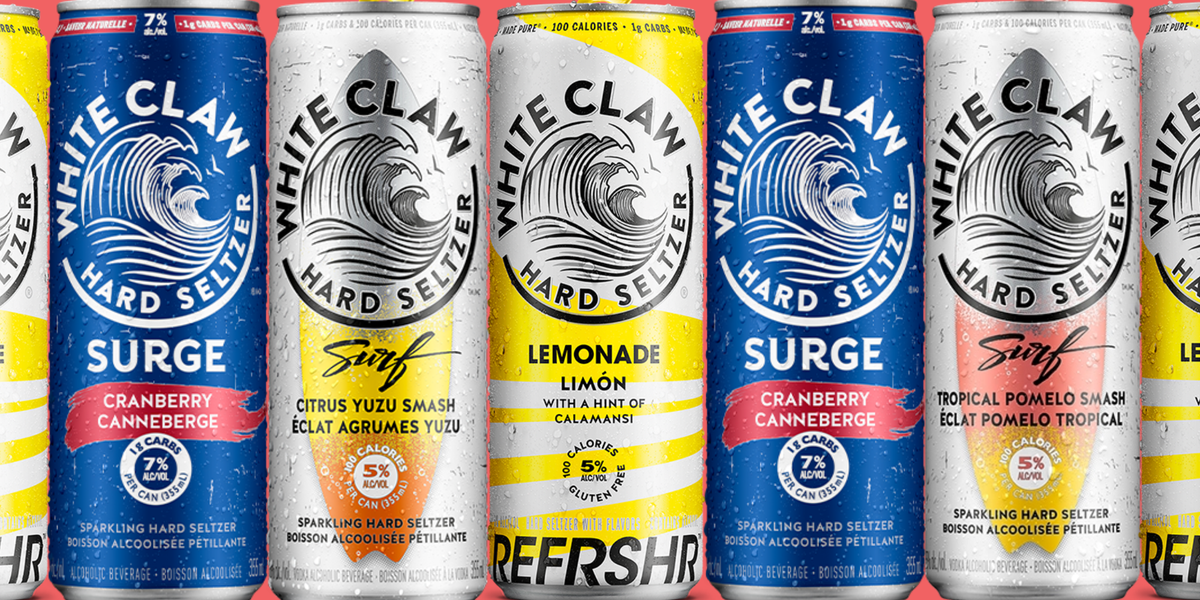 White Claw Surf Variety Pack 24/12oz Can, 51% OFF