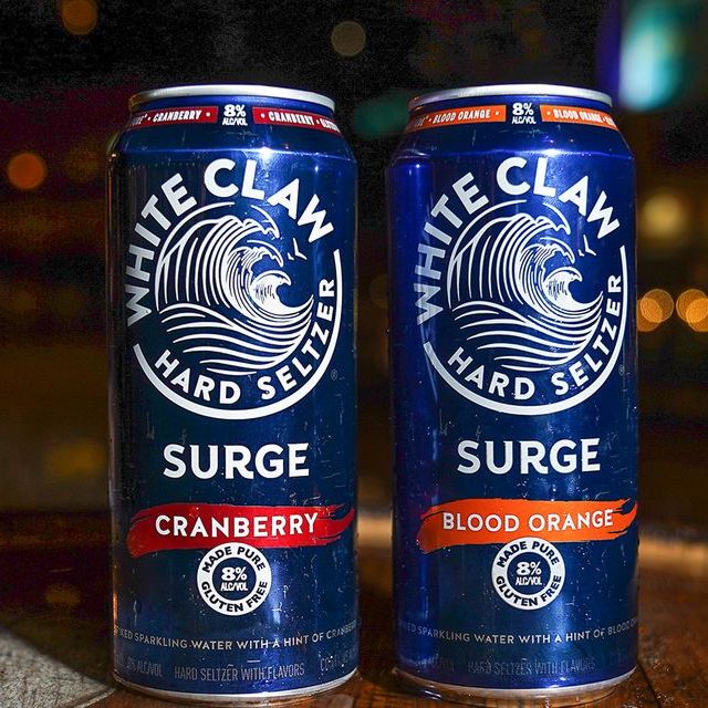 white claw surge cans