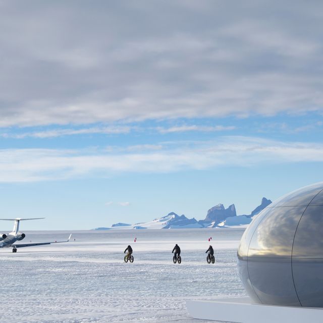 white desert's glamping site on antarctica luxury travel