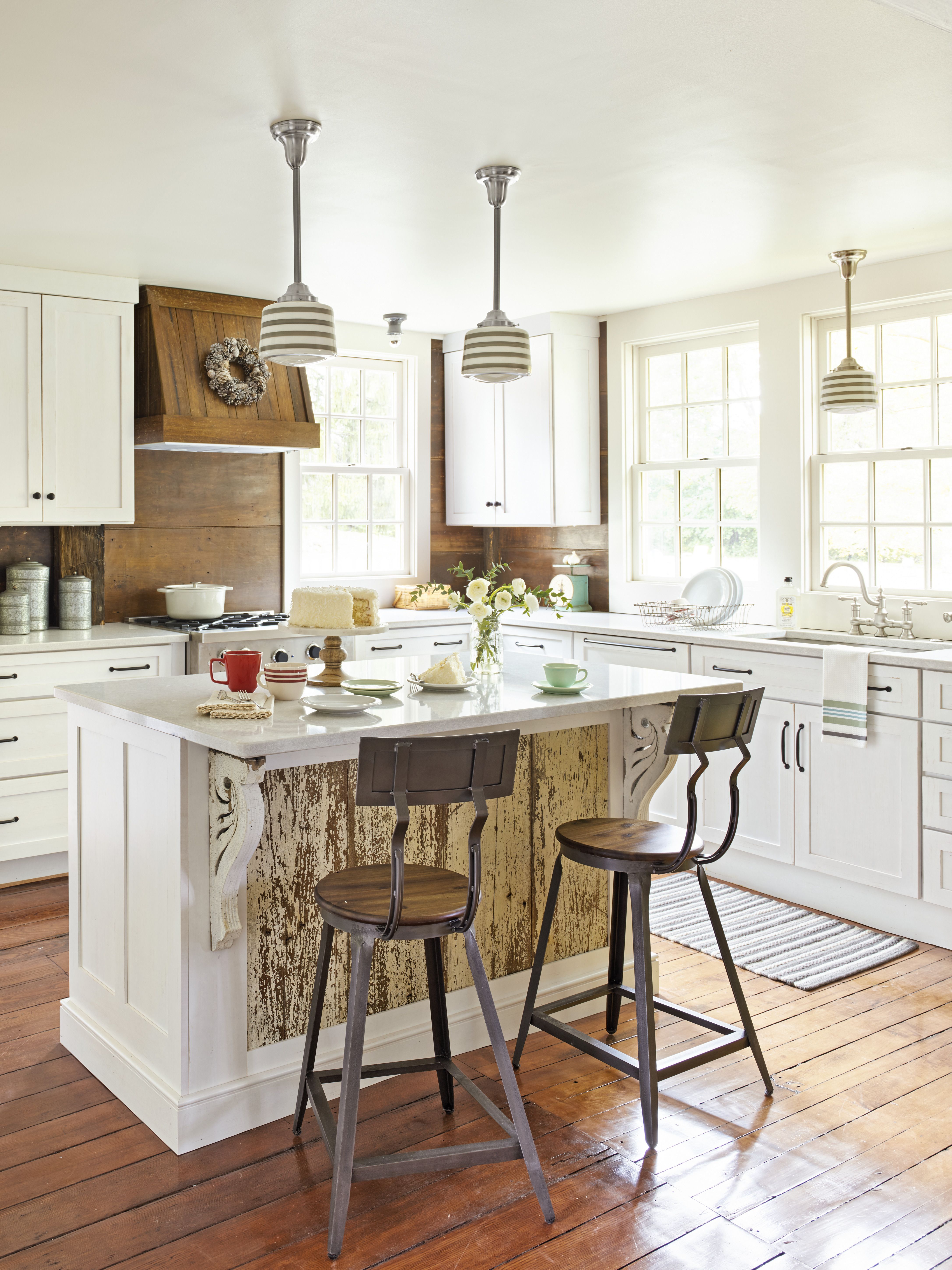 The 15 Most Beautiful Modern Farmhouse Kitchens on Pinterest