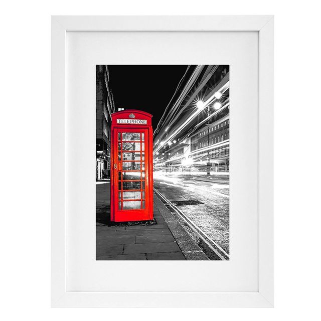 Red, Telephone booth, Photography, Picture frame, Fire extinguisher, Rectangle, 