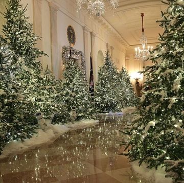 white house christmas decorations 2017