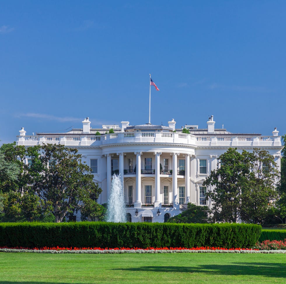 white house on a clear sky white house tours are a good housekeeping pick for best factory tours