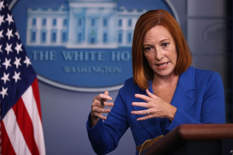 press briefing held by jen psaki at the white house