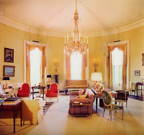 white house yellow oval room