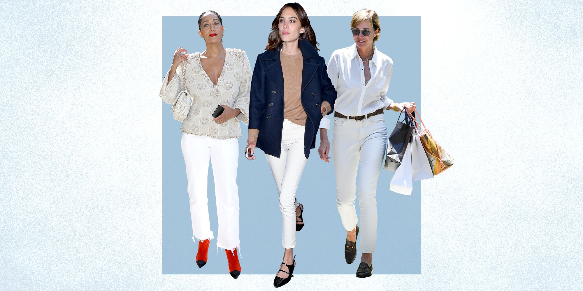 calorie overschreden Aan de overkant 5 Stylish White Jeans Outfits 2022 - What to Wear With White Jeans