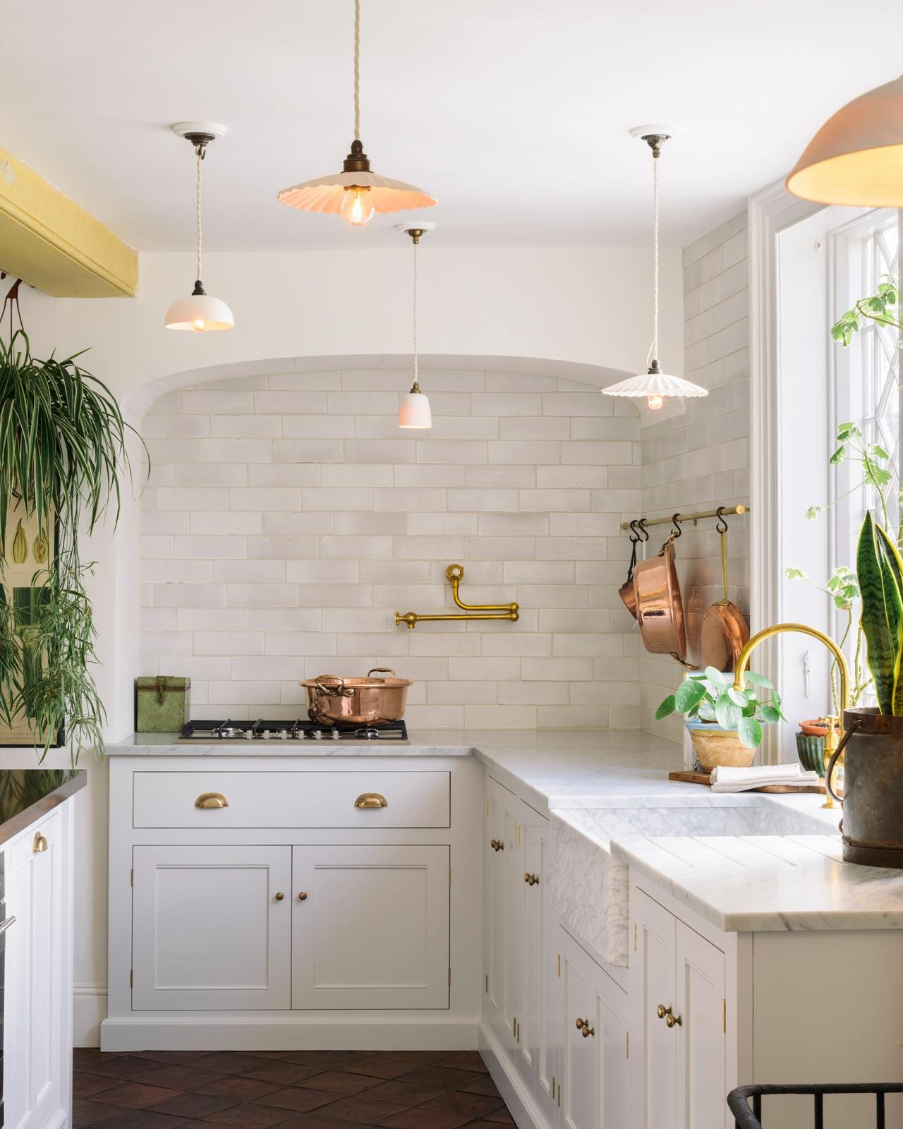 cocina blanca moderna