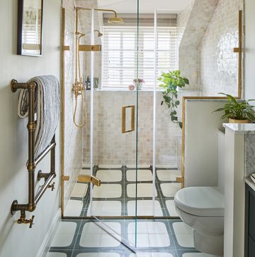 white marble bathroom makeover lincolnshire farmhouse