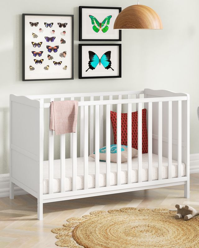 Baby cot in nursery