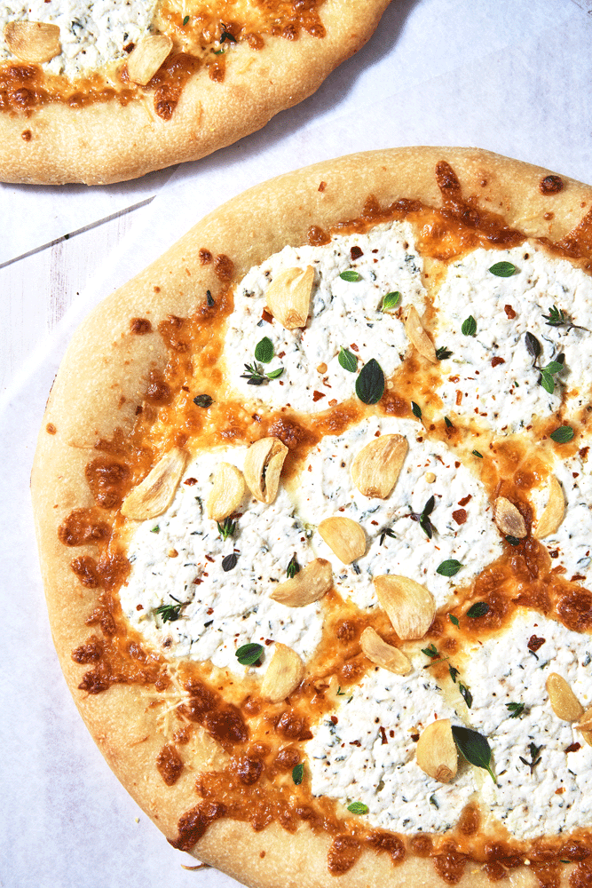white pizza
