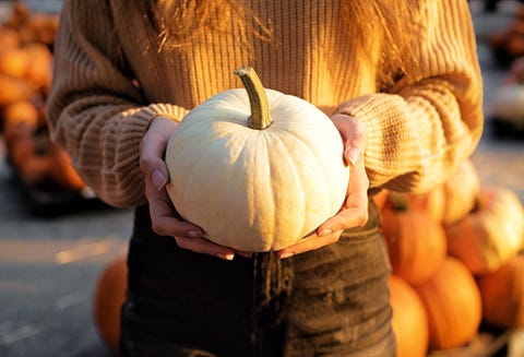 White pumpkin