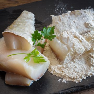 white salted codfish