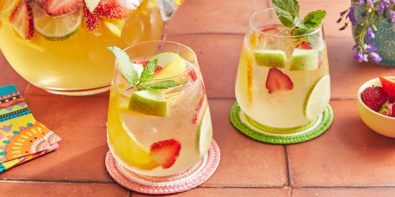 A Berry White Sangria Recipe - Fat Girl Hedonist