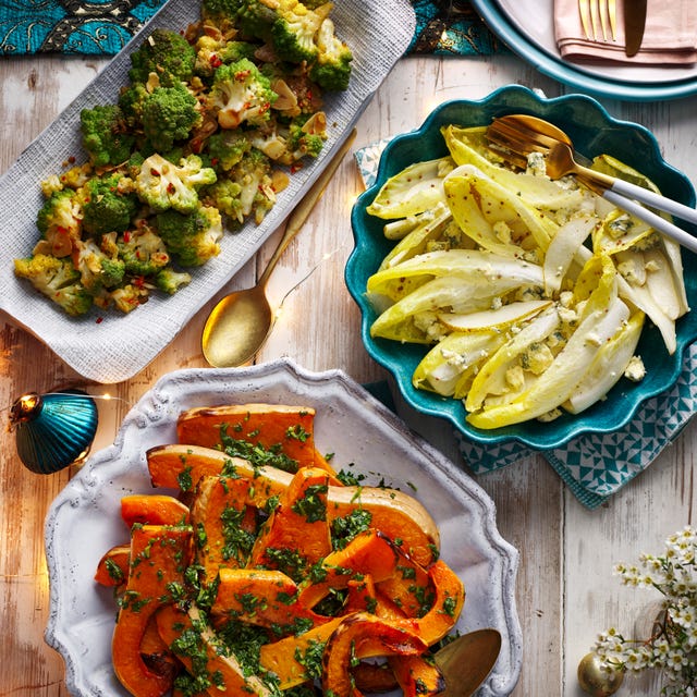 vegetarian christmas recipe roasted herby squash