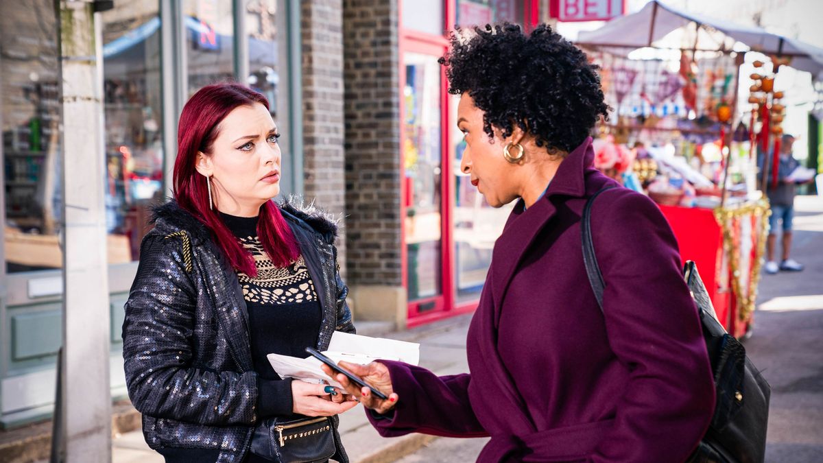 preview for EastEnders Soap Scoop! Kim finally hears the truth