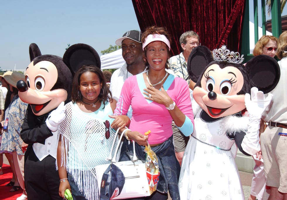 Whitney Houston, Bobby Brown and Bobbi Kristina Brown