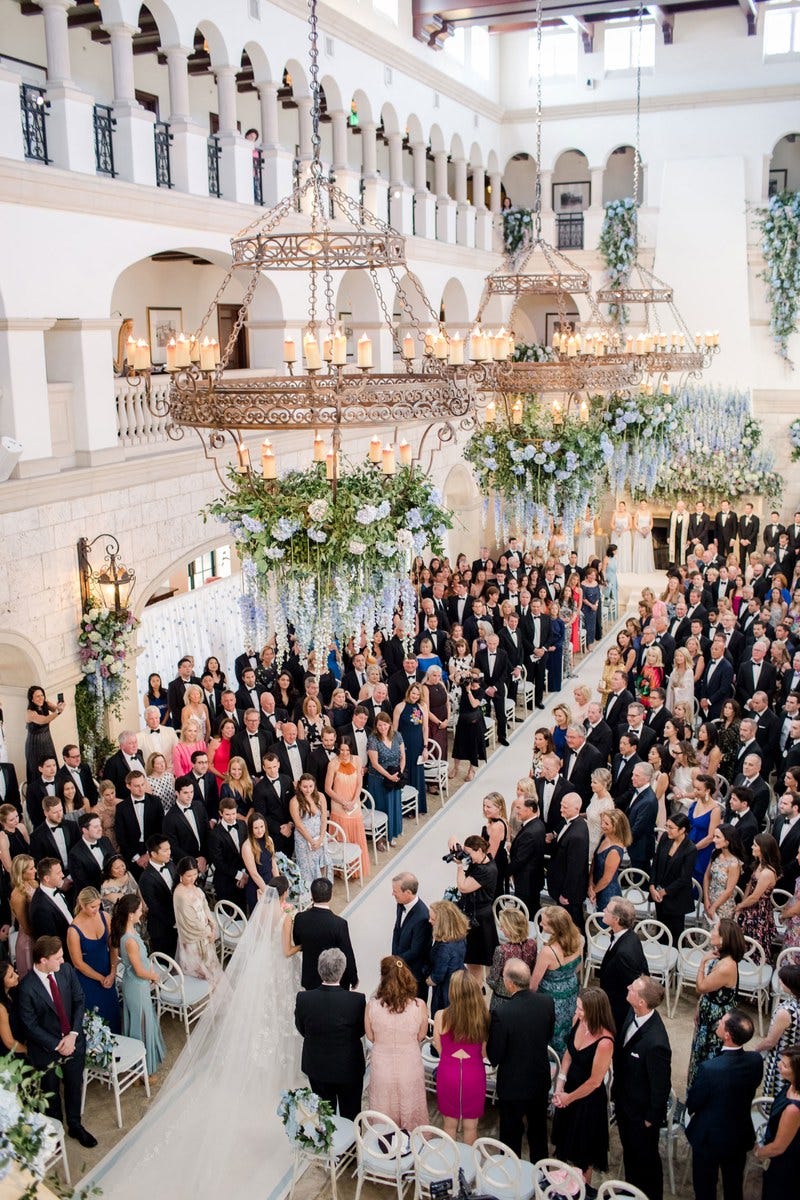 Photograph, Event, Ceremony, Crowd, Wedding reception, Wedding, Wedding dress, Dress, Room, Bride, 