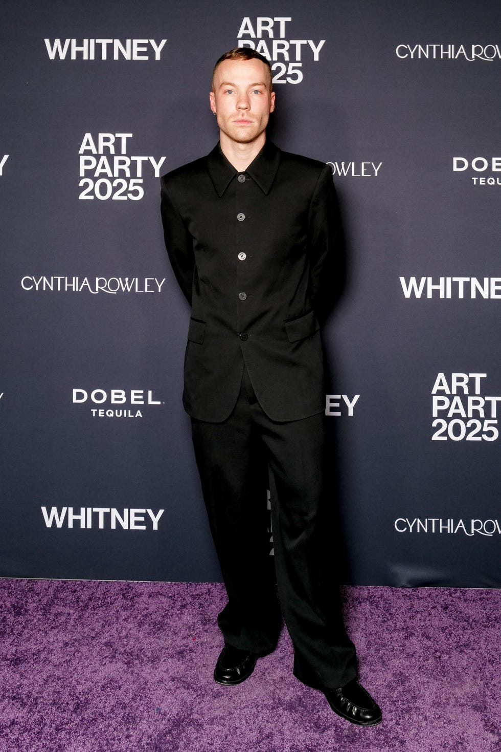 justin moran at the 2025 whitney art party