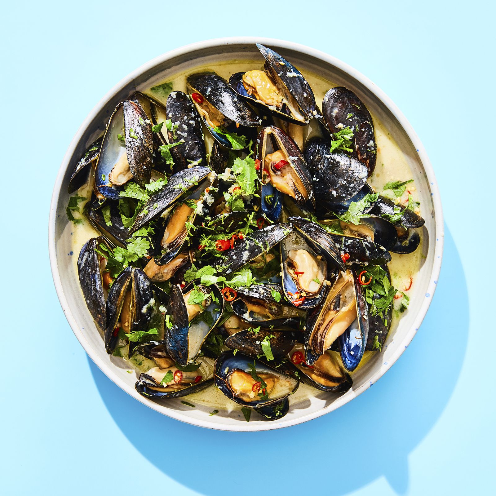 Lemongrass Coconut Mussels Recipe