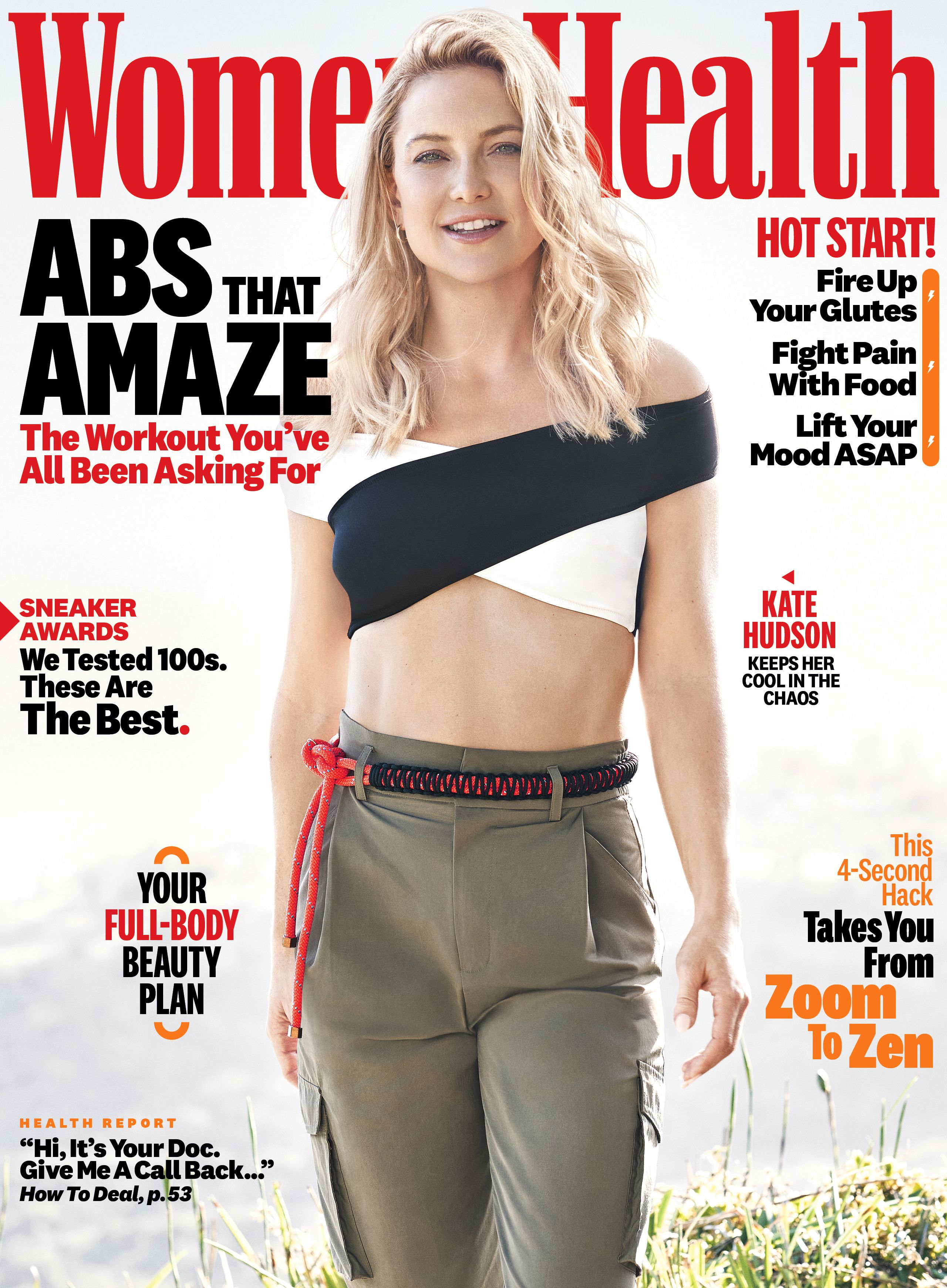 Kate Hudson Works Out In Fabletics In Home Gym - uInterview