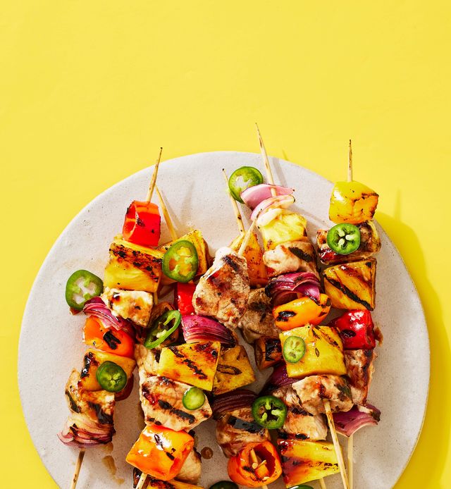 Make This Protein-Packed Pork & Pineapple Skewers Recipe For Lunch