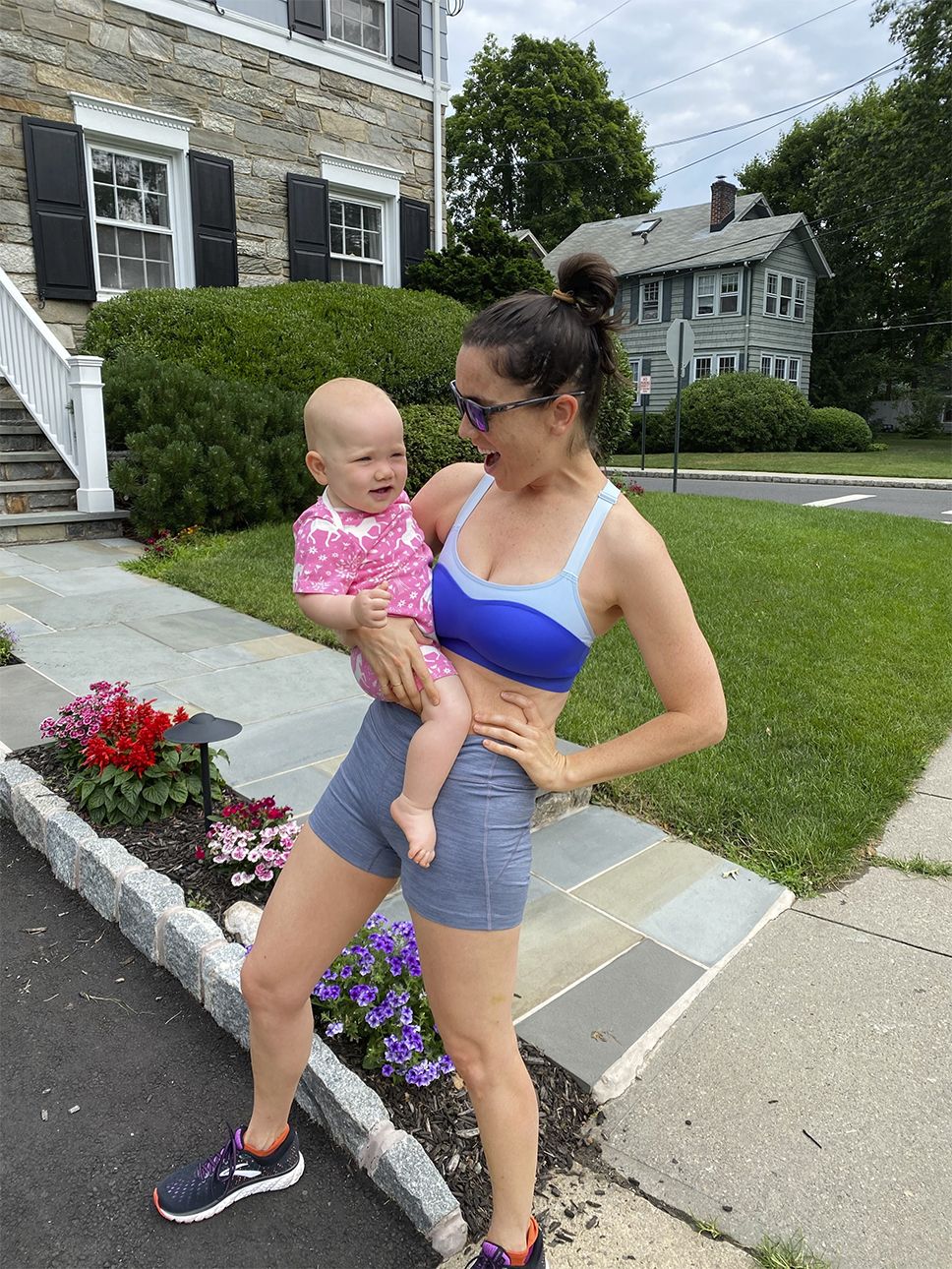 Brooks Dare Racerback Running Sports Bra Review For New Moms