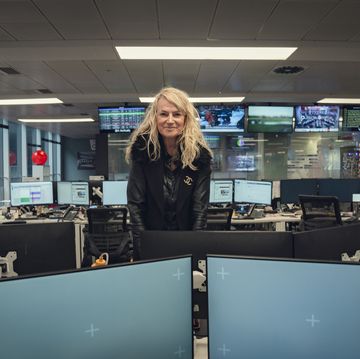 sam mcalister pictured in newsroom