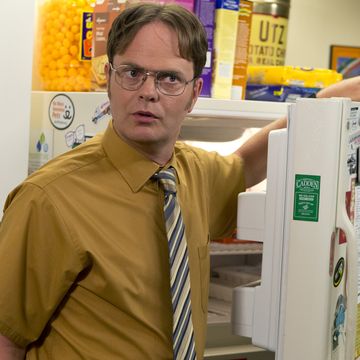 the office    workplace bullying episode 901    pictured rainn wilson as dwight schrute   photo by justin lubinnbcnbcu photo bank
